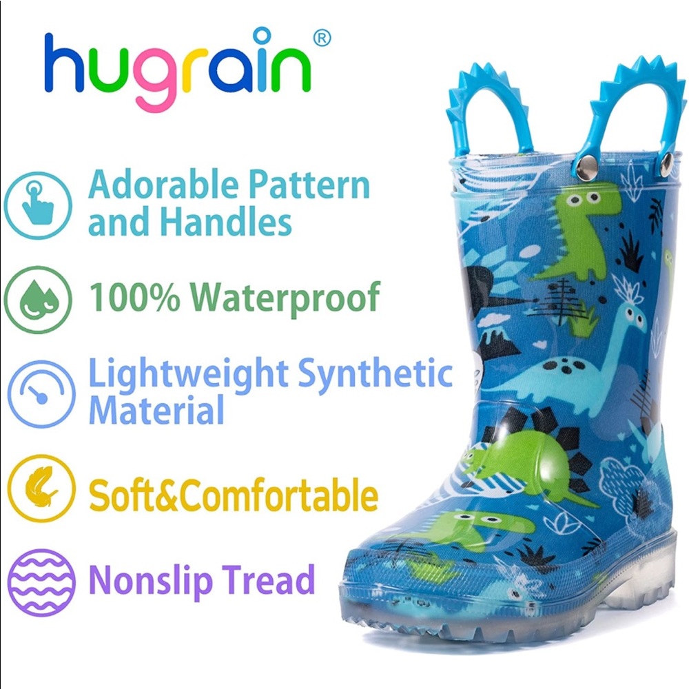 Brand New Rain Boots - Toddler Size 7